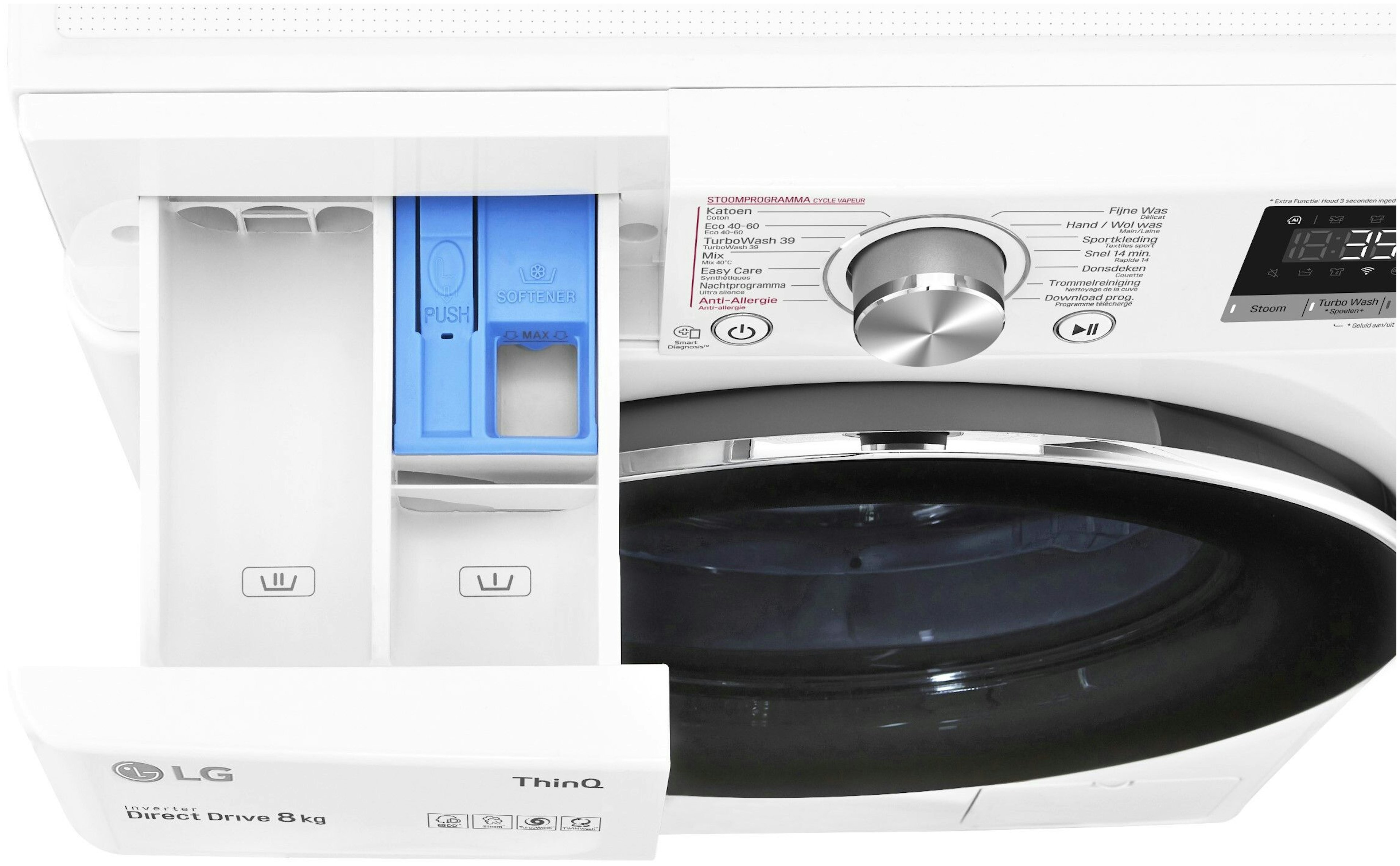 LG wasmachine  GC3V708S2 afbeelding 4