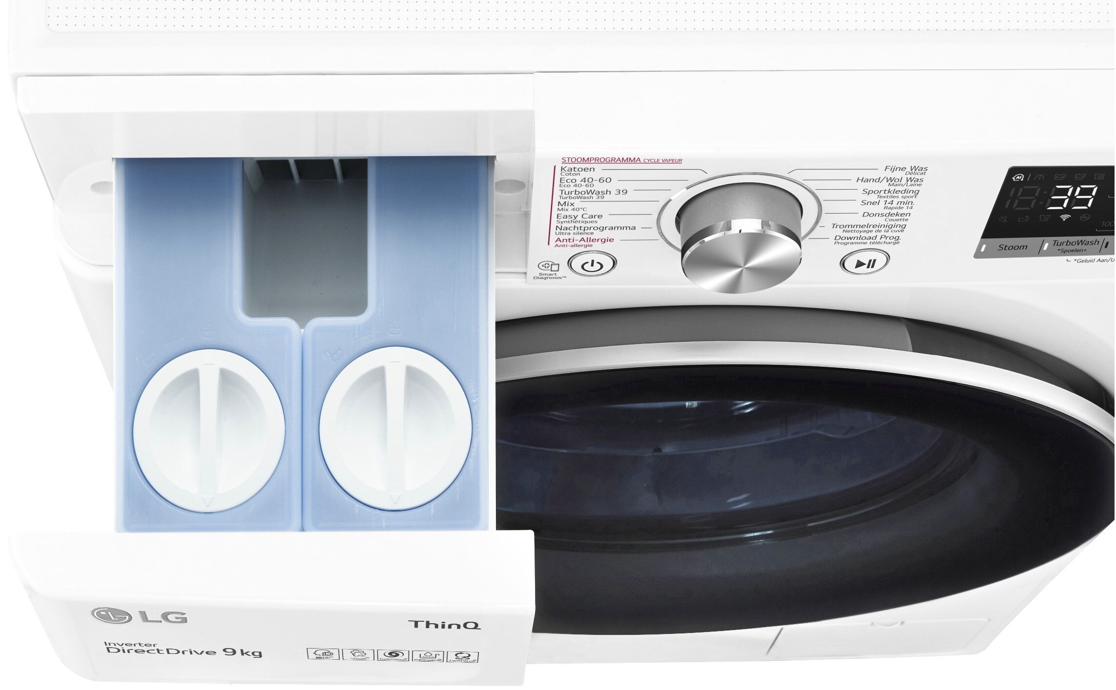 LG wasmachine  GC3V709S1A afbeelding 4