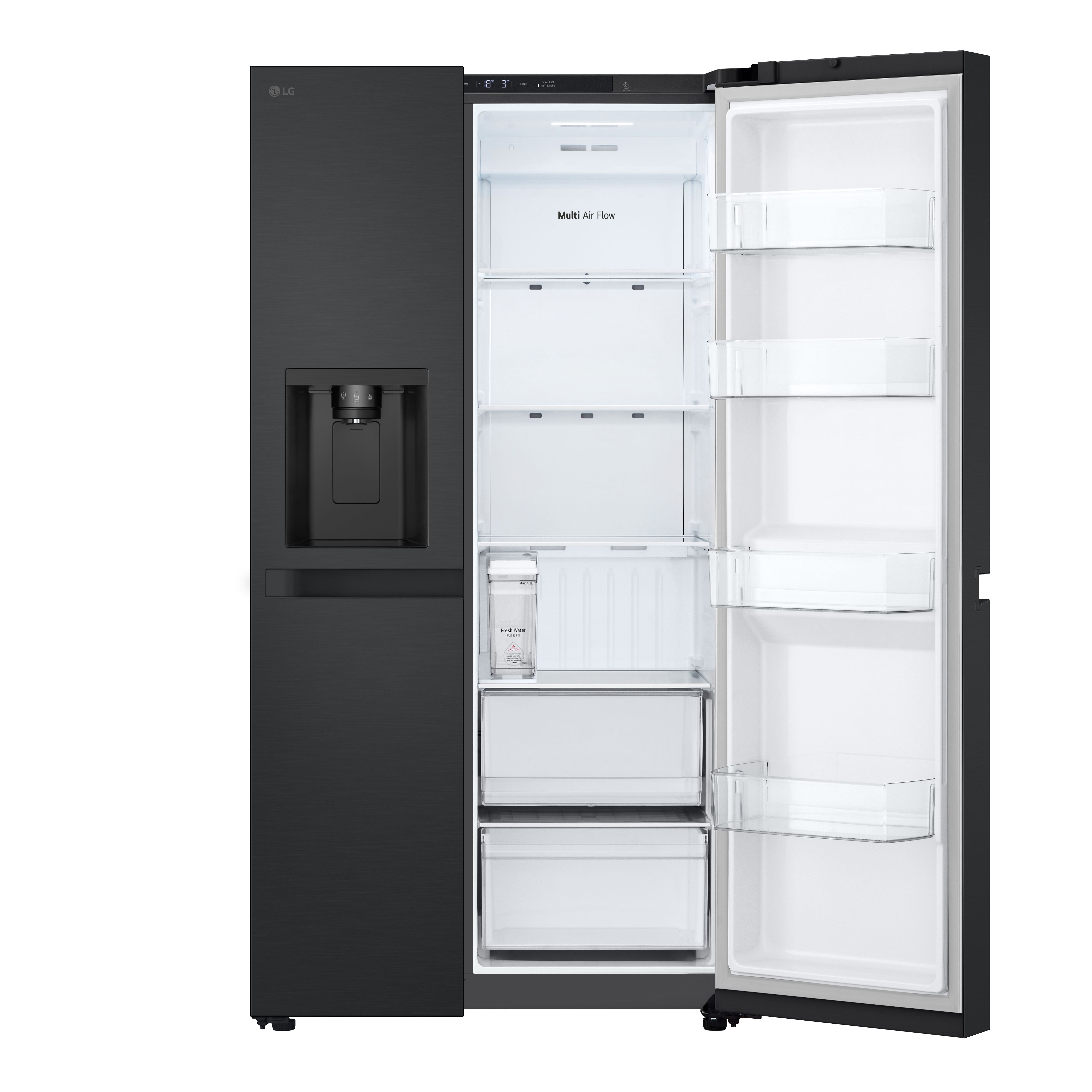 LG GSLC41EPPE vrijstaand koelkast afbeelding 5