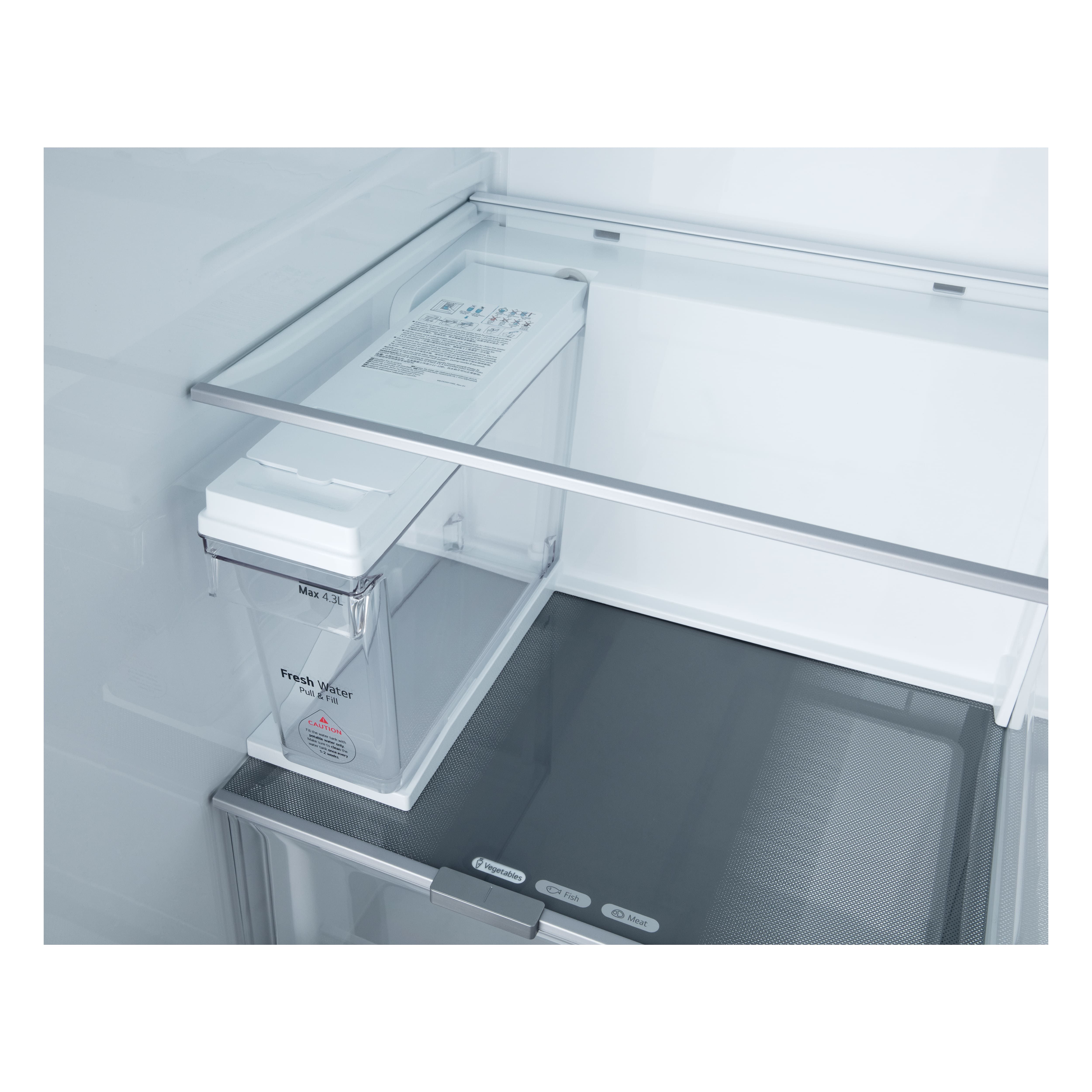 LG GSLE81PYBC vrijstaand koelkast afbeelding 5
