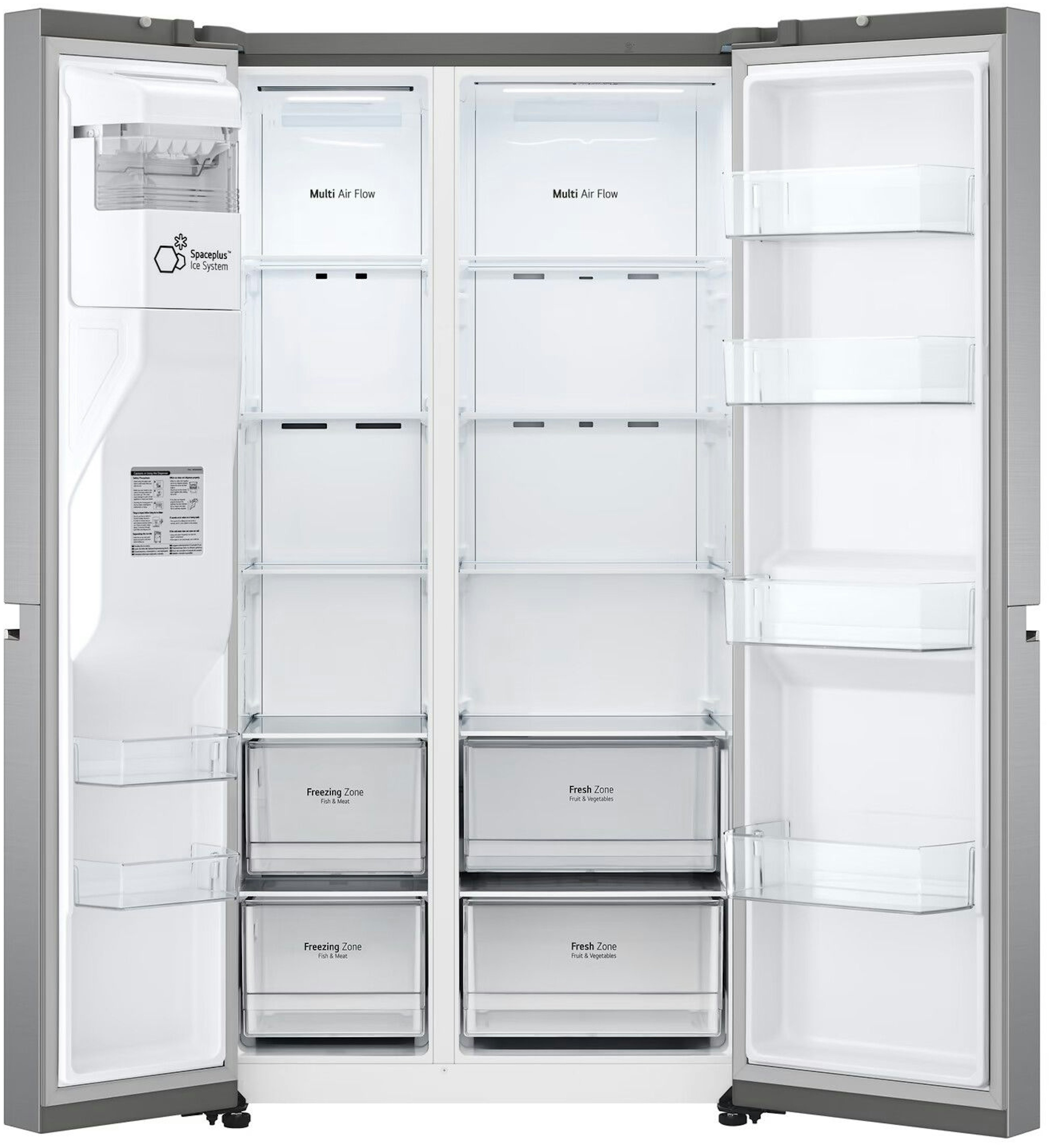 LG koelkast GSLV70PZTD afbeelding 3