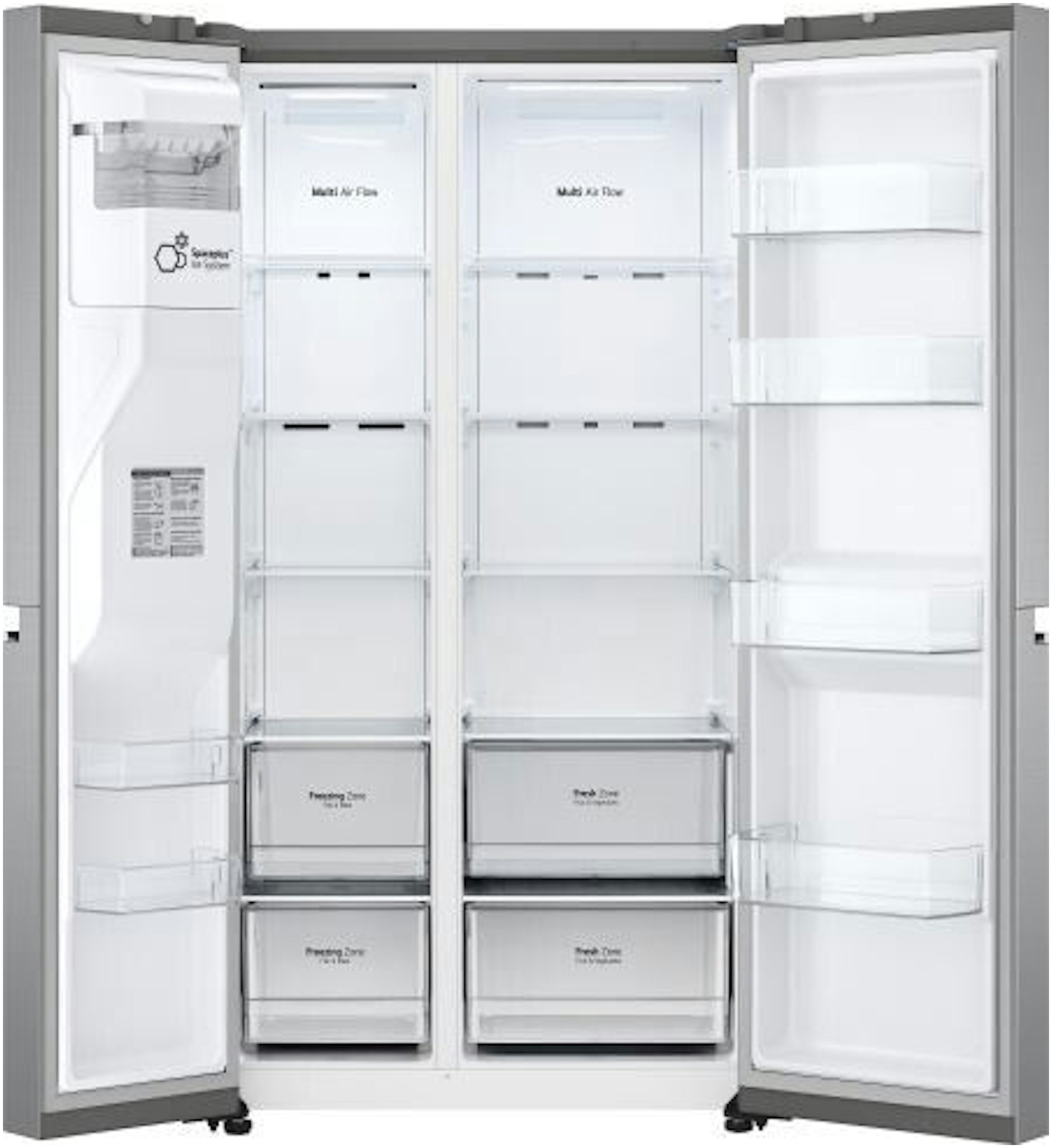 LG koelkast vrijstaand GSLV70PZTE afbeelding 4