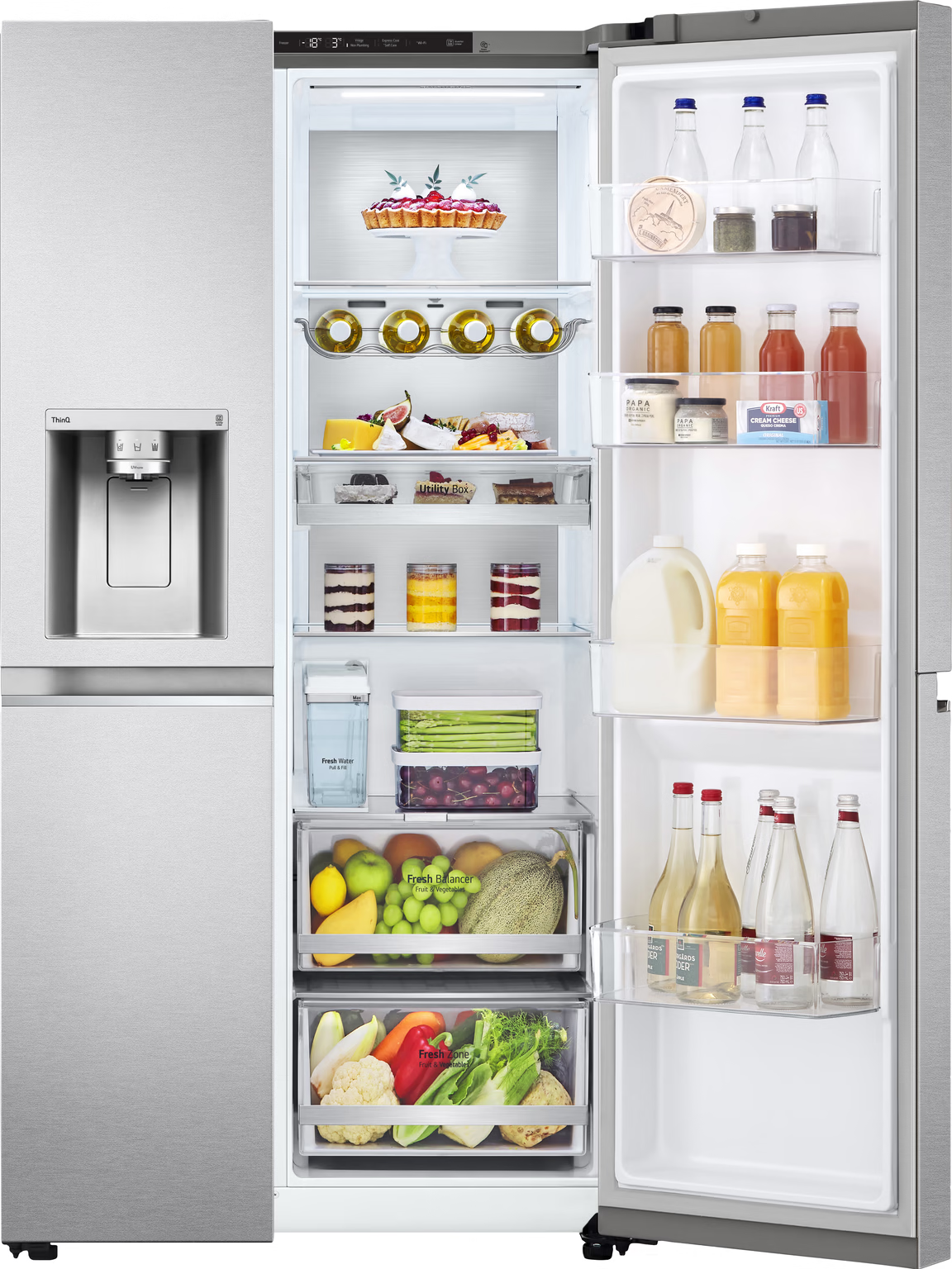 LG koelkast GSLV91MBAC afbeelding 3