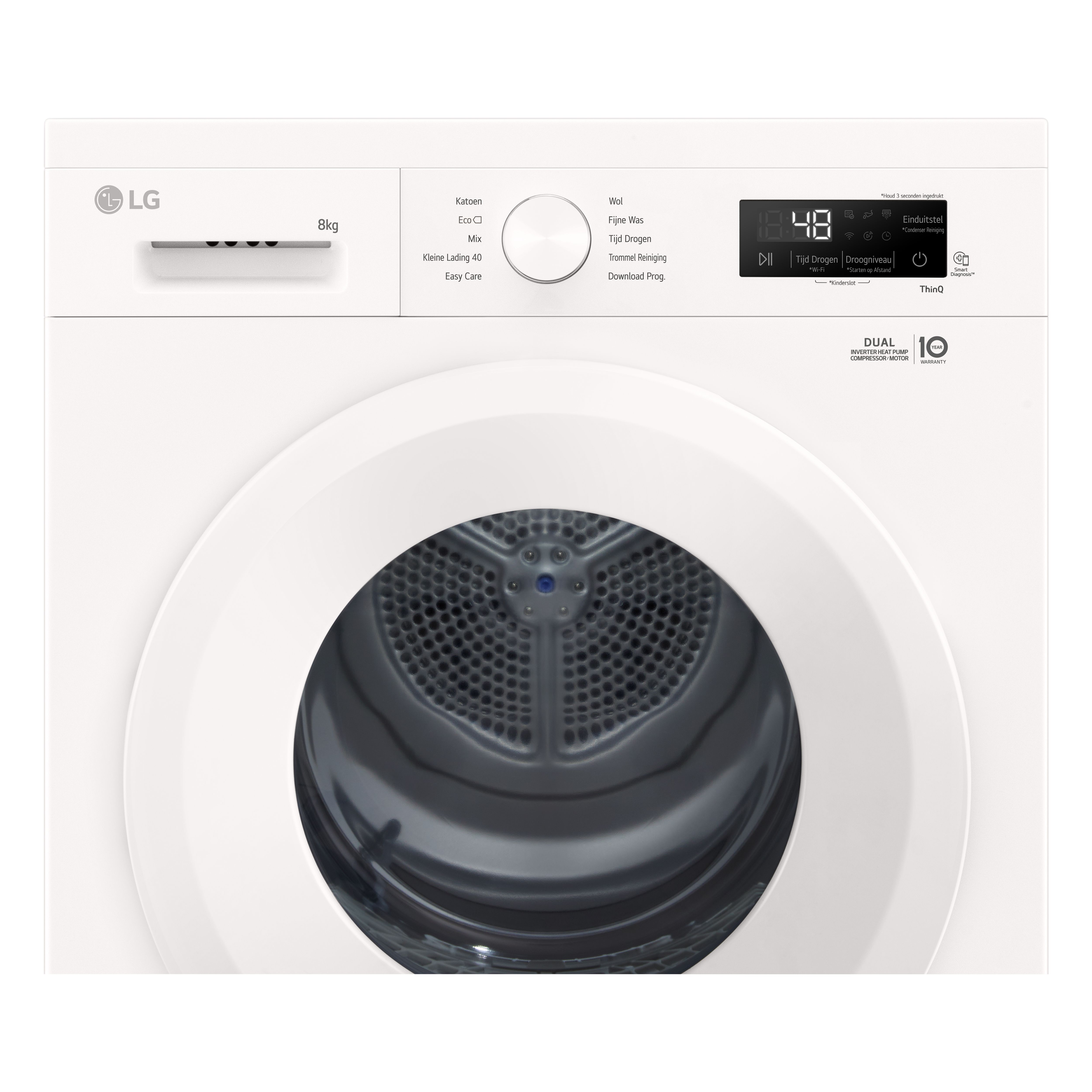 LG wasdroger RHX1008NWH afbeelding 3