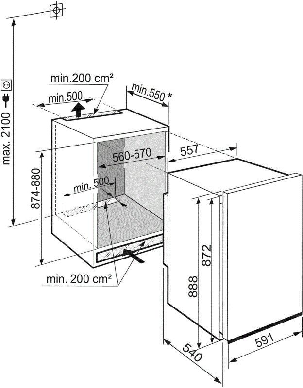 Liebherr koelkast DRF 3900-20 afbeelding 3