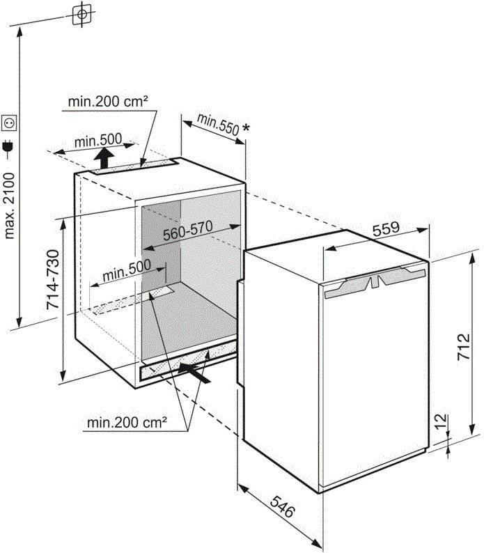 Liebherr vriezer IFNE 3503-20 afbeelding 3