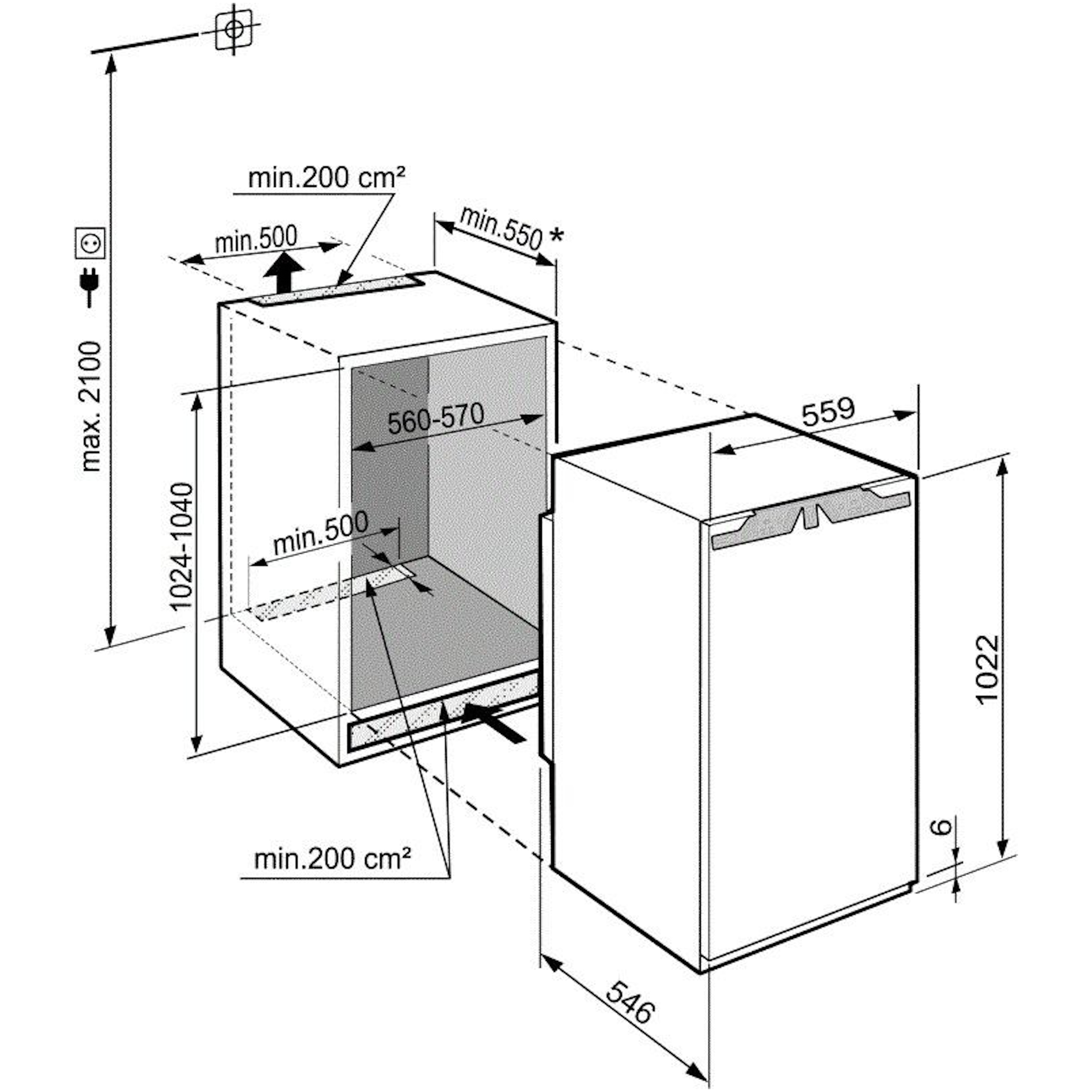 Liebherr koelkast inbouw IRE 4020-20 afbeelding 4