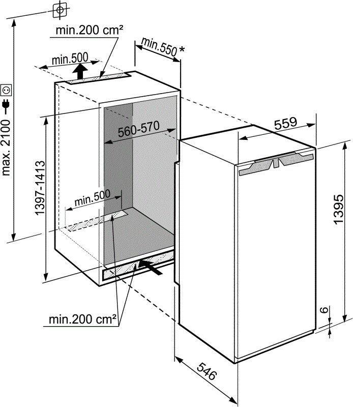 Liebherr koelkast IRE 4521-20 afbeelding 3
