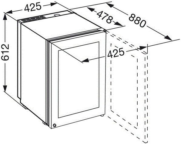 Liebherr wijnkast vrijstaand WKES 653-22 afbeelding 4