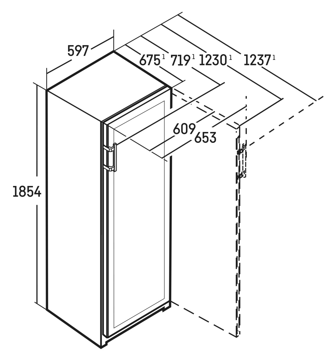 Liebherr WPSD 5252-20 vrijstaand wijnkast afbeelding 5