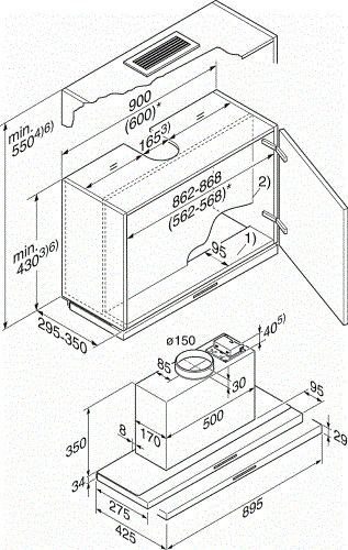 Miele afzuigkap  DA3496 afbeelding 4