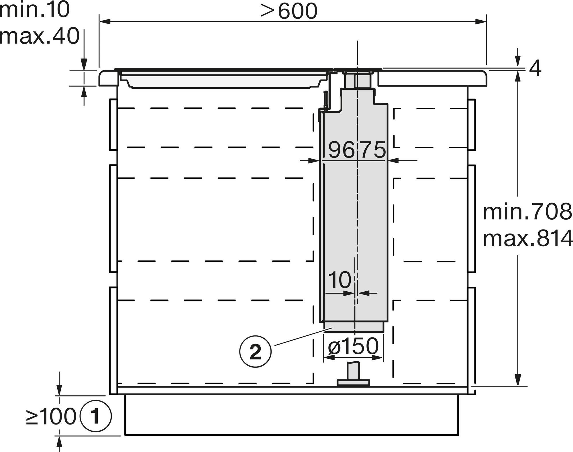 Miele DAD4941OBSW  afzuigkap afbeelding 6