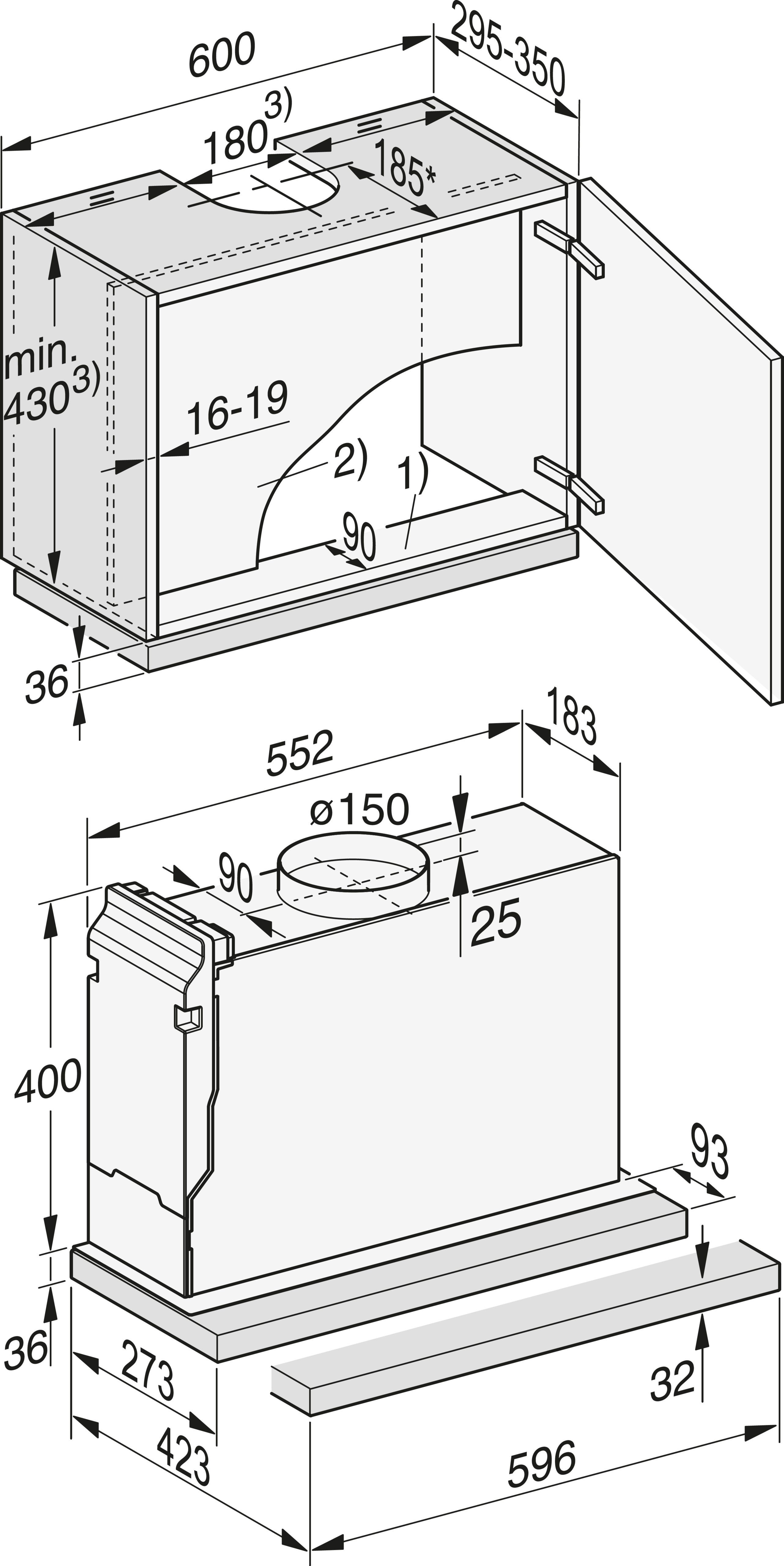 Miele DAS4620ED  afzuigkap afbeelding 5