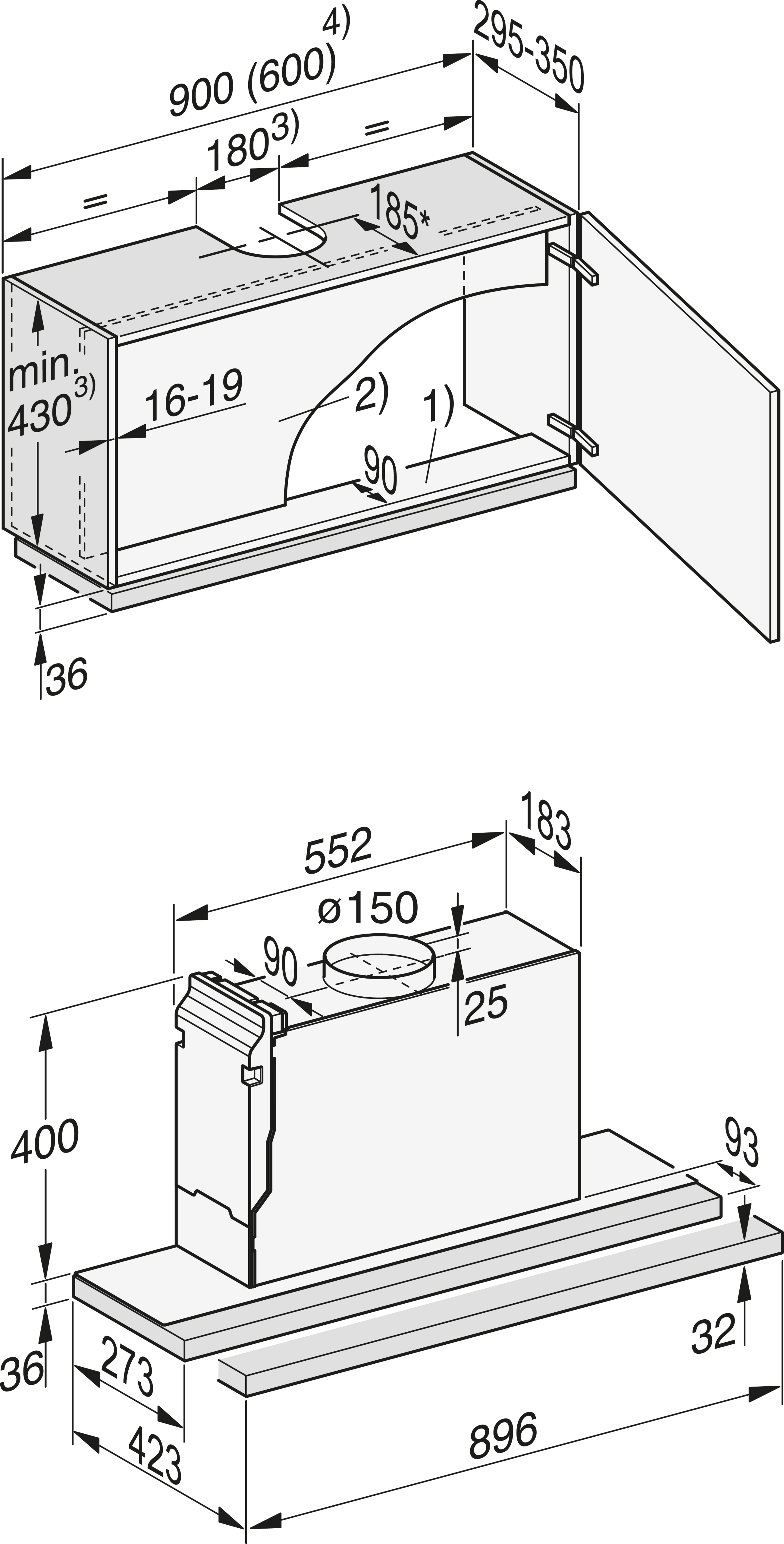 Miele DAS4920ED  afzuigkap afbeelding 5