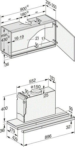 Miele DAS4930  afzuigkap afbeelding 5