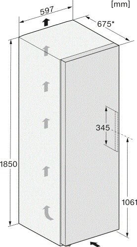 Miele FNS4382E WS vrijstaand vriezer afbeelding 6