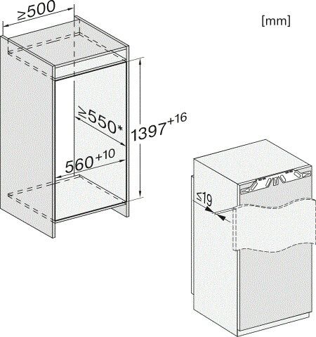 Miele FNS7470D inbouw vriezer afbeelding 5
