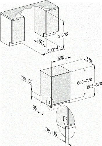 Miele vaatwasser G5260VI afbeelding 3