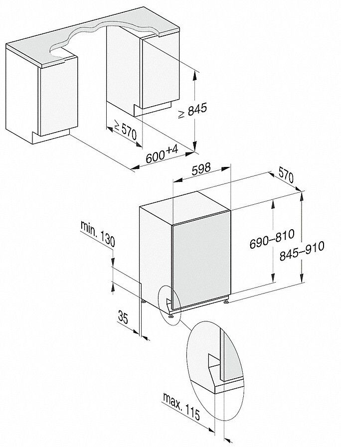 Miele vaatwasser inbouw G5265SCVIXXL afbeelding 4