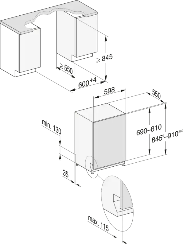 Miele G5367SCVIXXL inbouw vaatwasser afbeelding 5