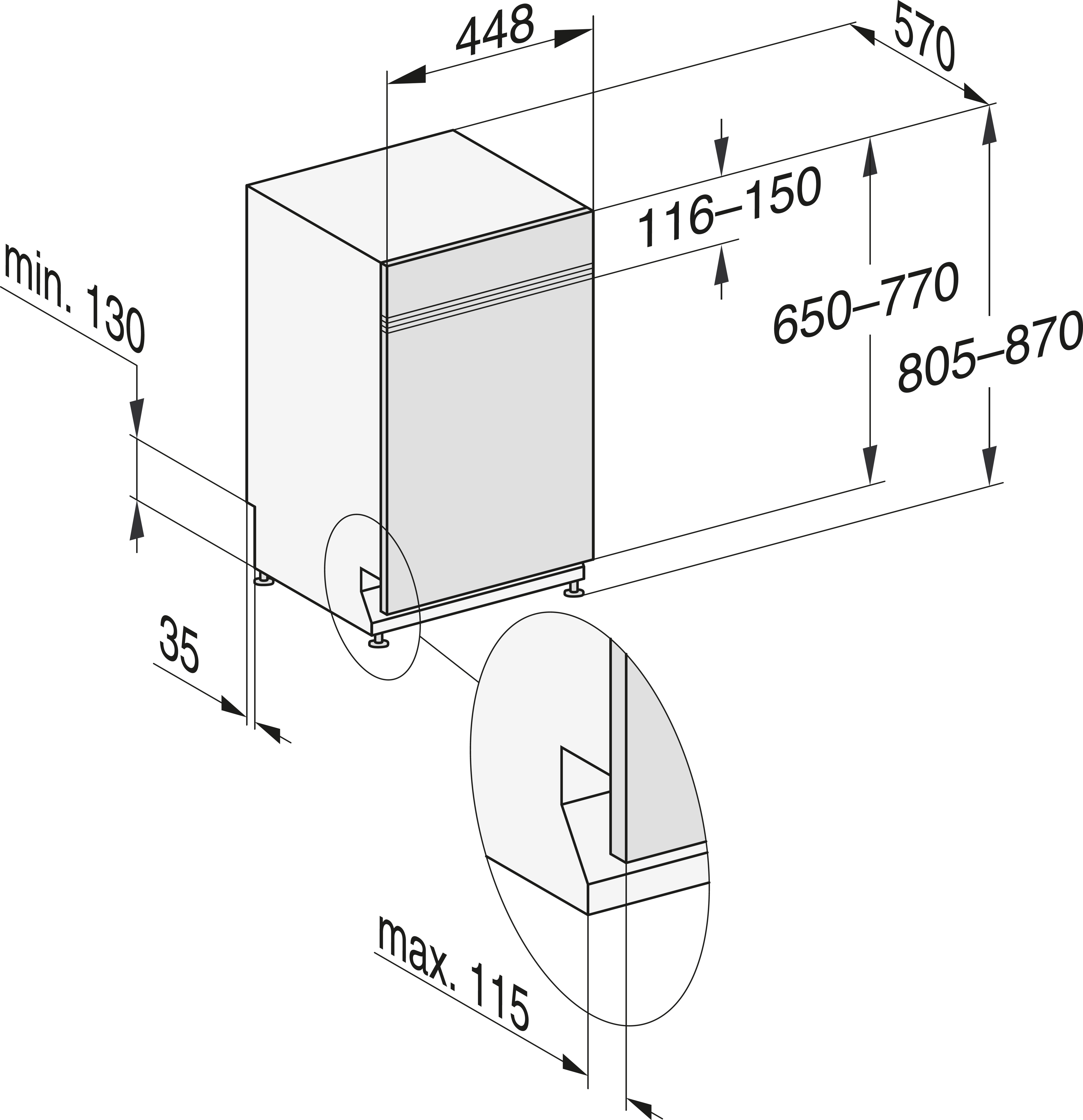 Miele G 5740 SCI BRWS