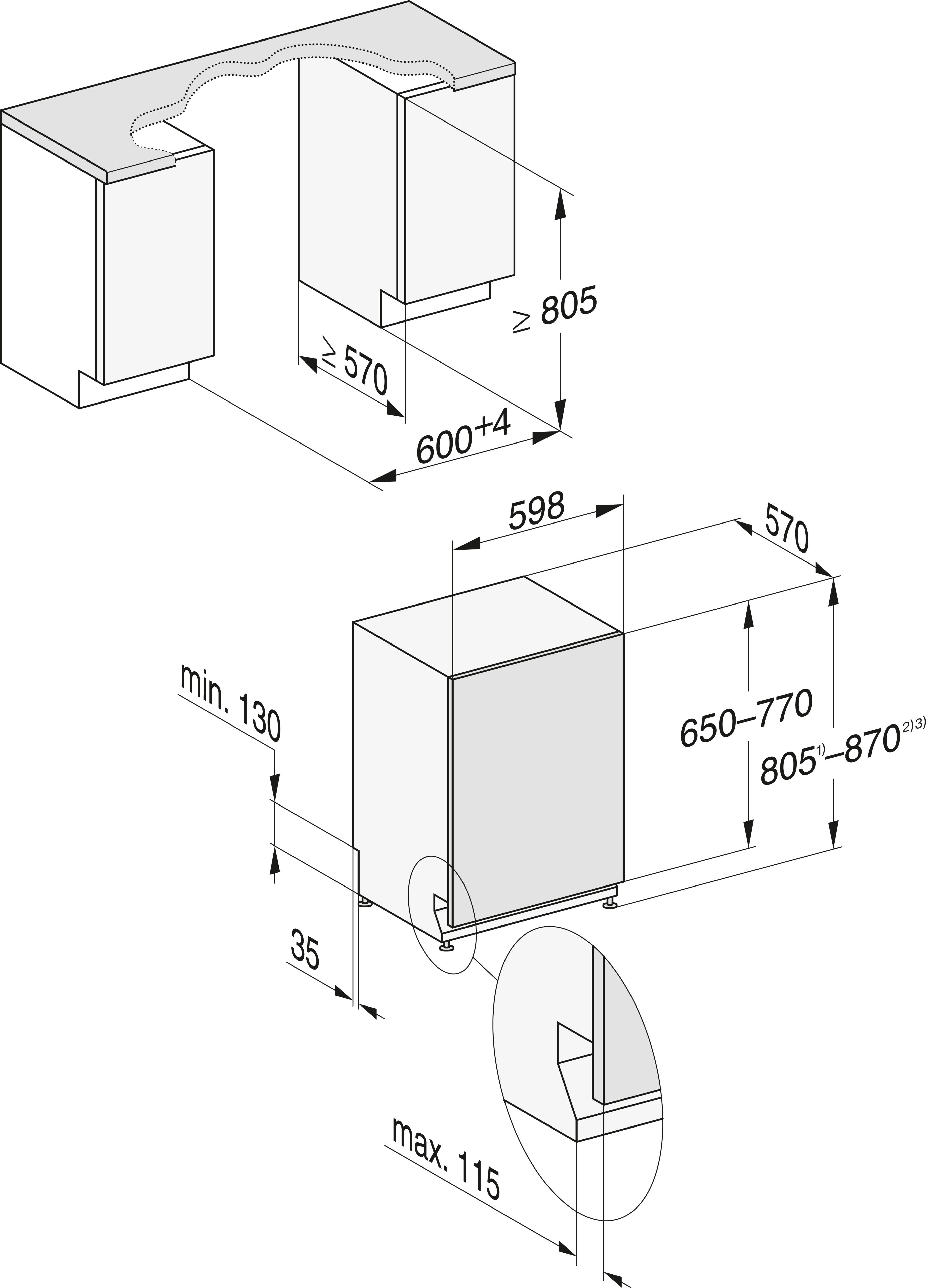 Miele vaatwasser inbouw G7162SCVI afbeelding 4