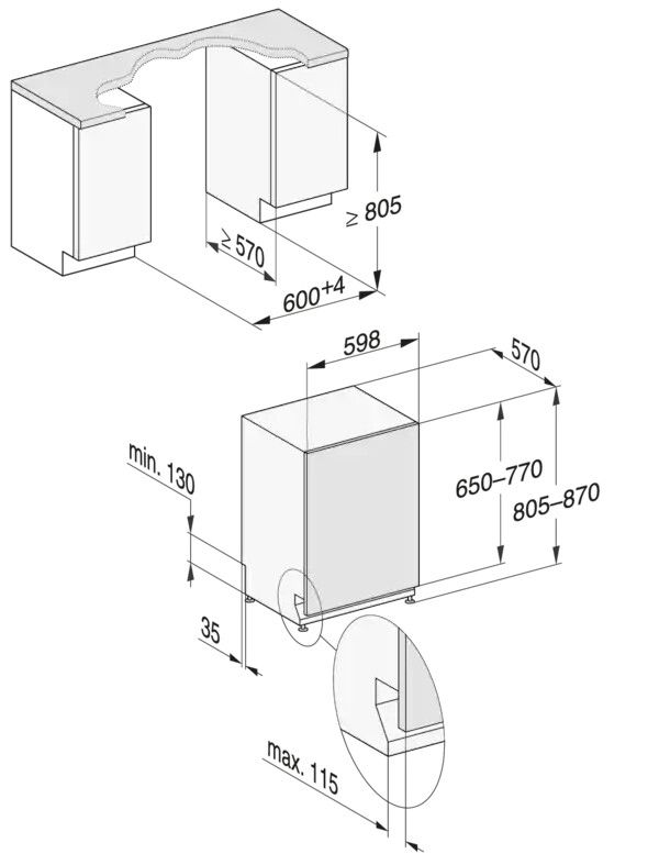 Miele vaatwasser G7473SCVI afbeelding 3