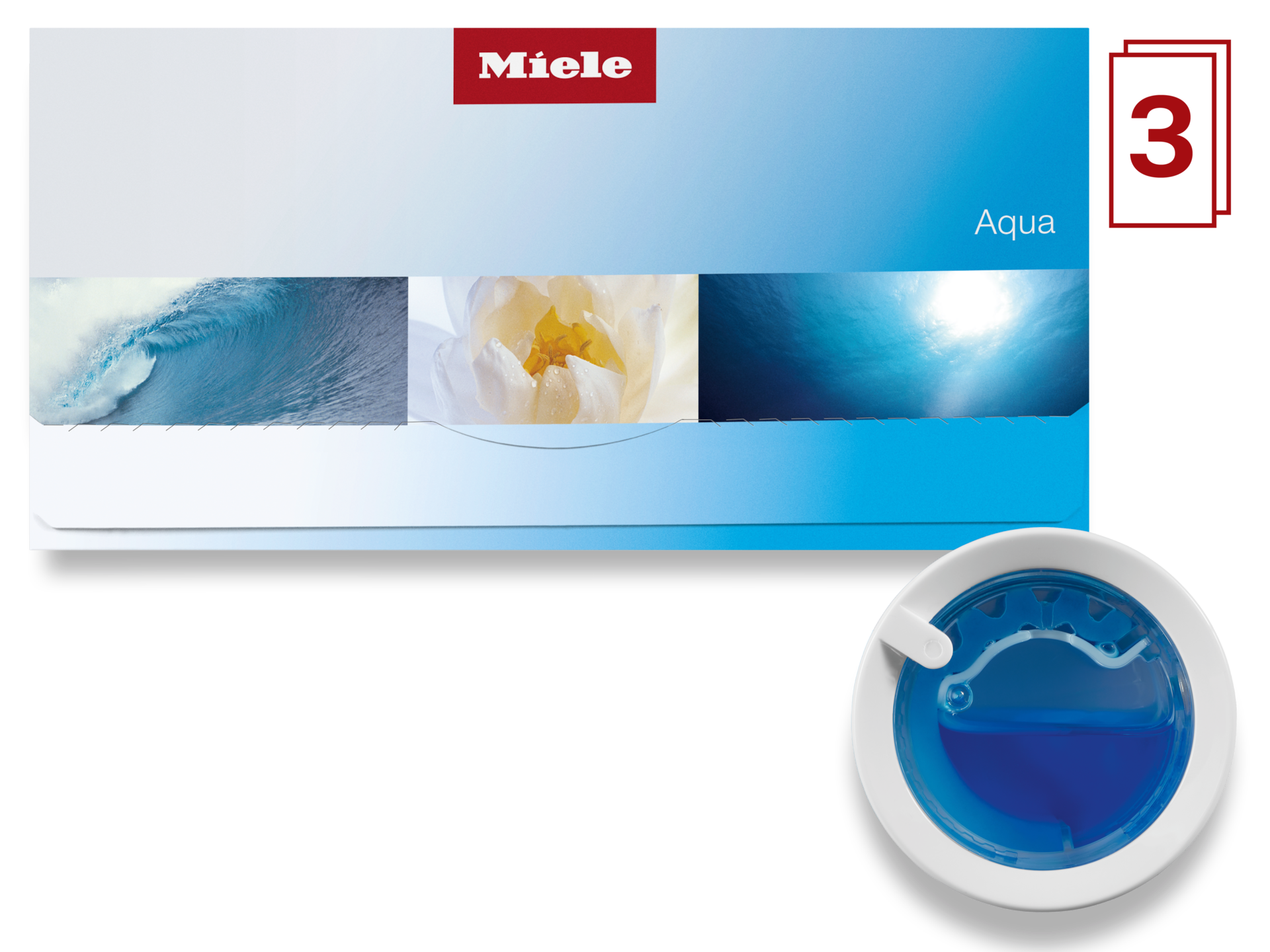 Miele onderdeel  GEURFLACON SET 3X AQUA afbeelding 4