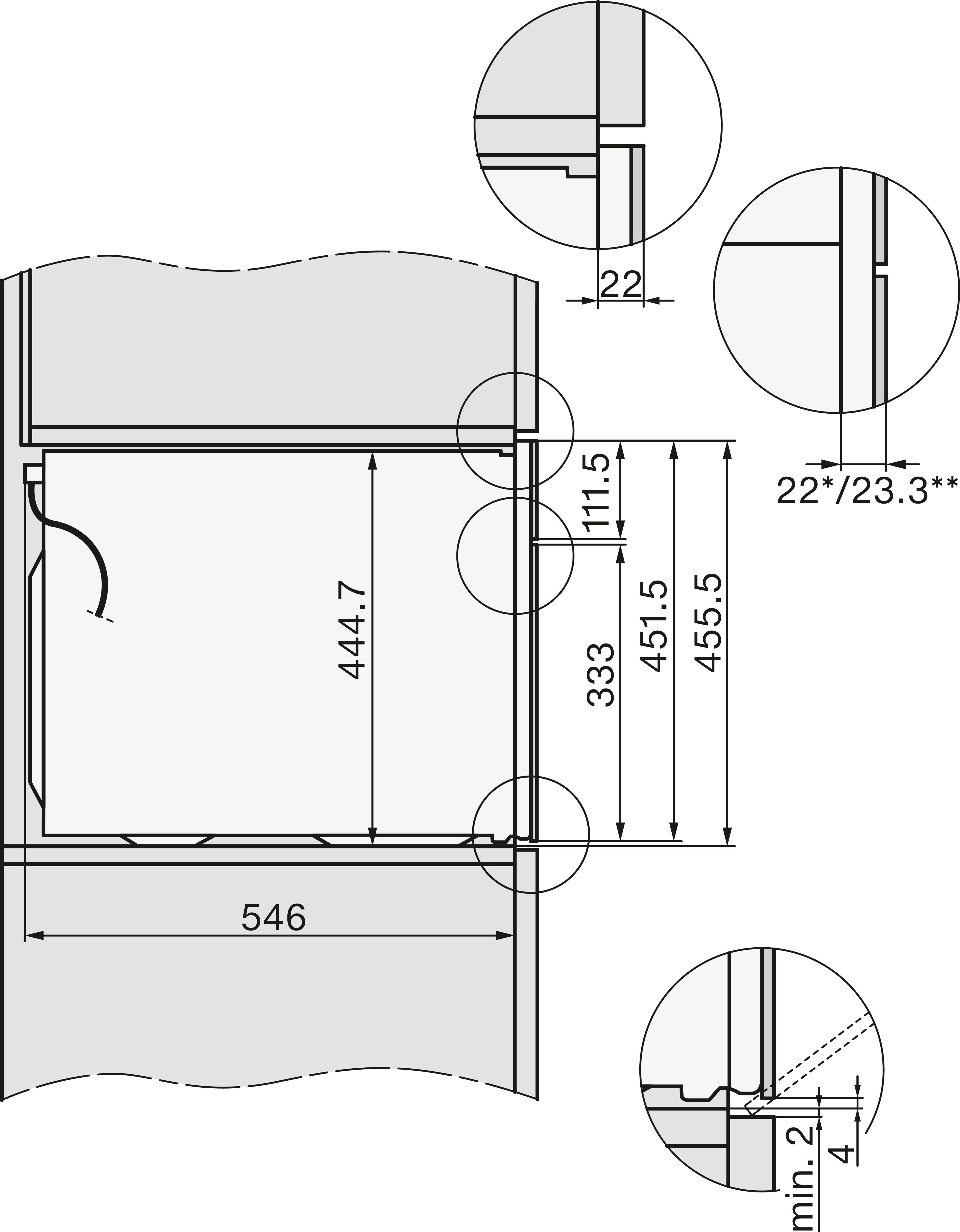 Miele magnetron inbouw H7145BMOBSW afbeelding 4