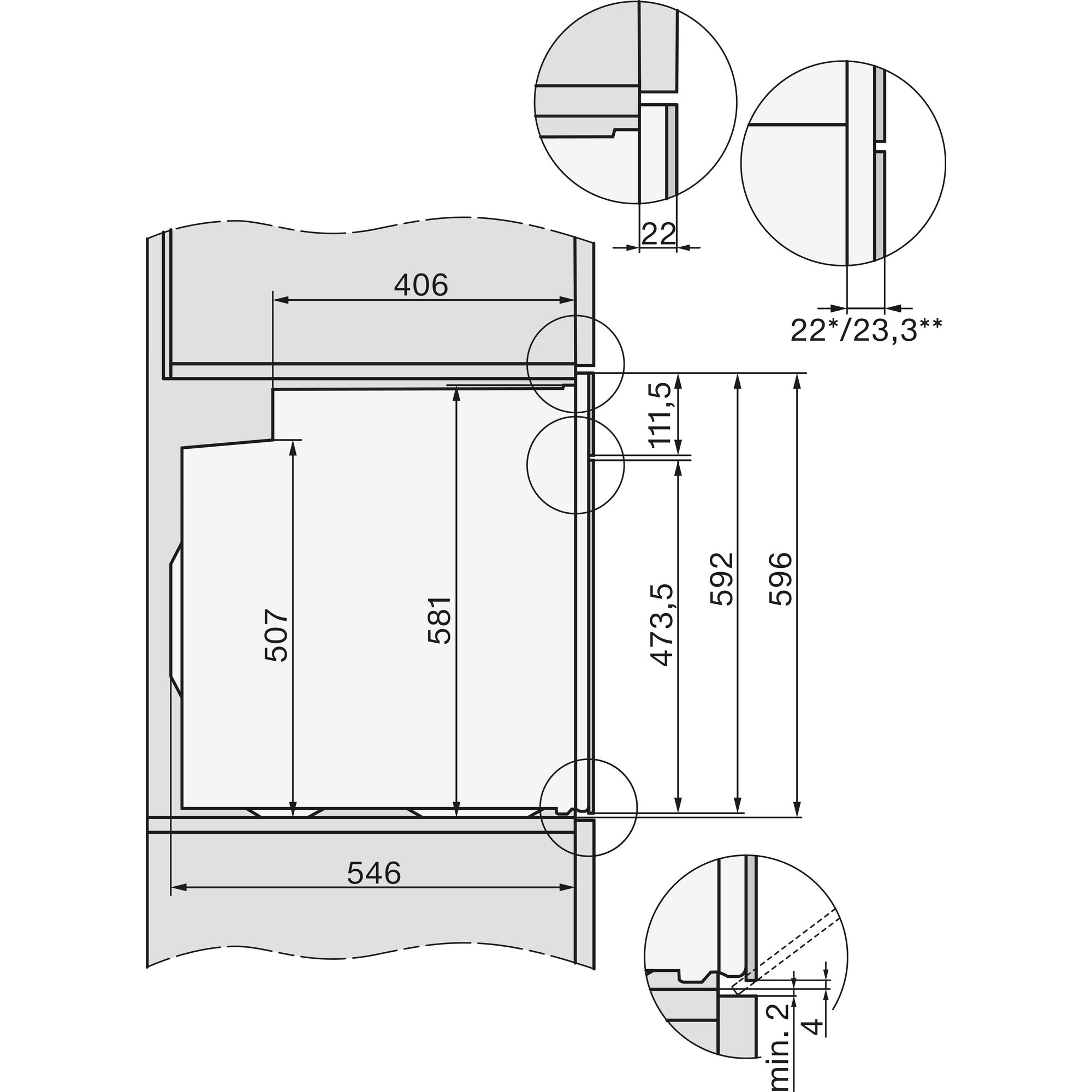 Miele H7260BPGRGR