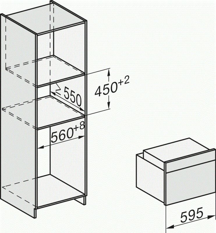 H 7440 BPX OBSW Miele afbeelding 2