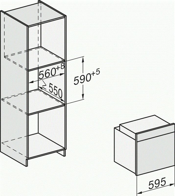 H 7464 BPX OBSW Miele afbeelding 2