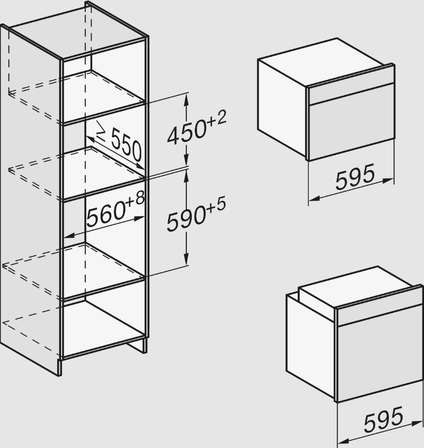 Miele magnetron inbouw H 7840 BMX GRGR afbeelding 4