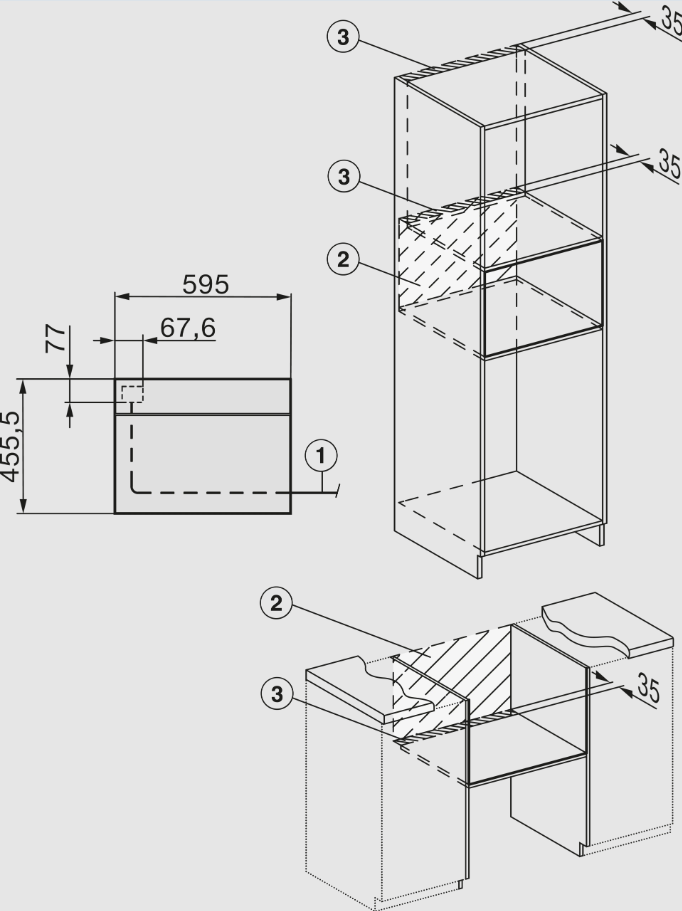 Miele H 7840 BMX GRGR inbouw magnetron afbeelding 5
