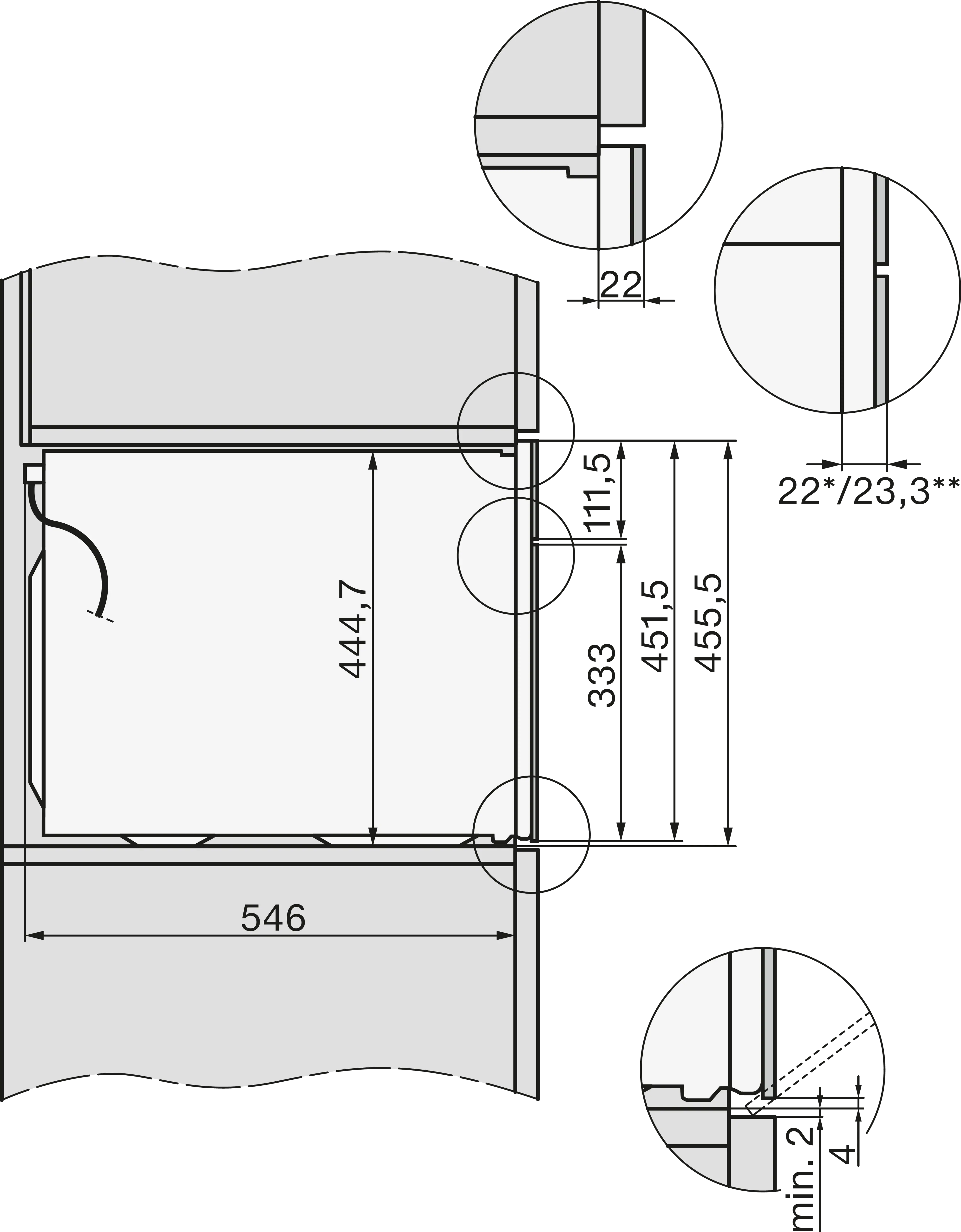 Miele magnetron inbouw H 7840 BMX OBSW afbeelding 4