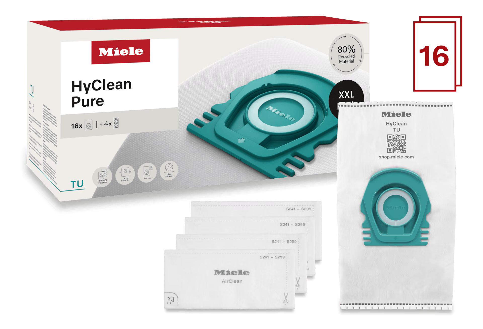 HYCLEAN PURE TU XXL Miele afbeelding 2
