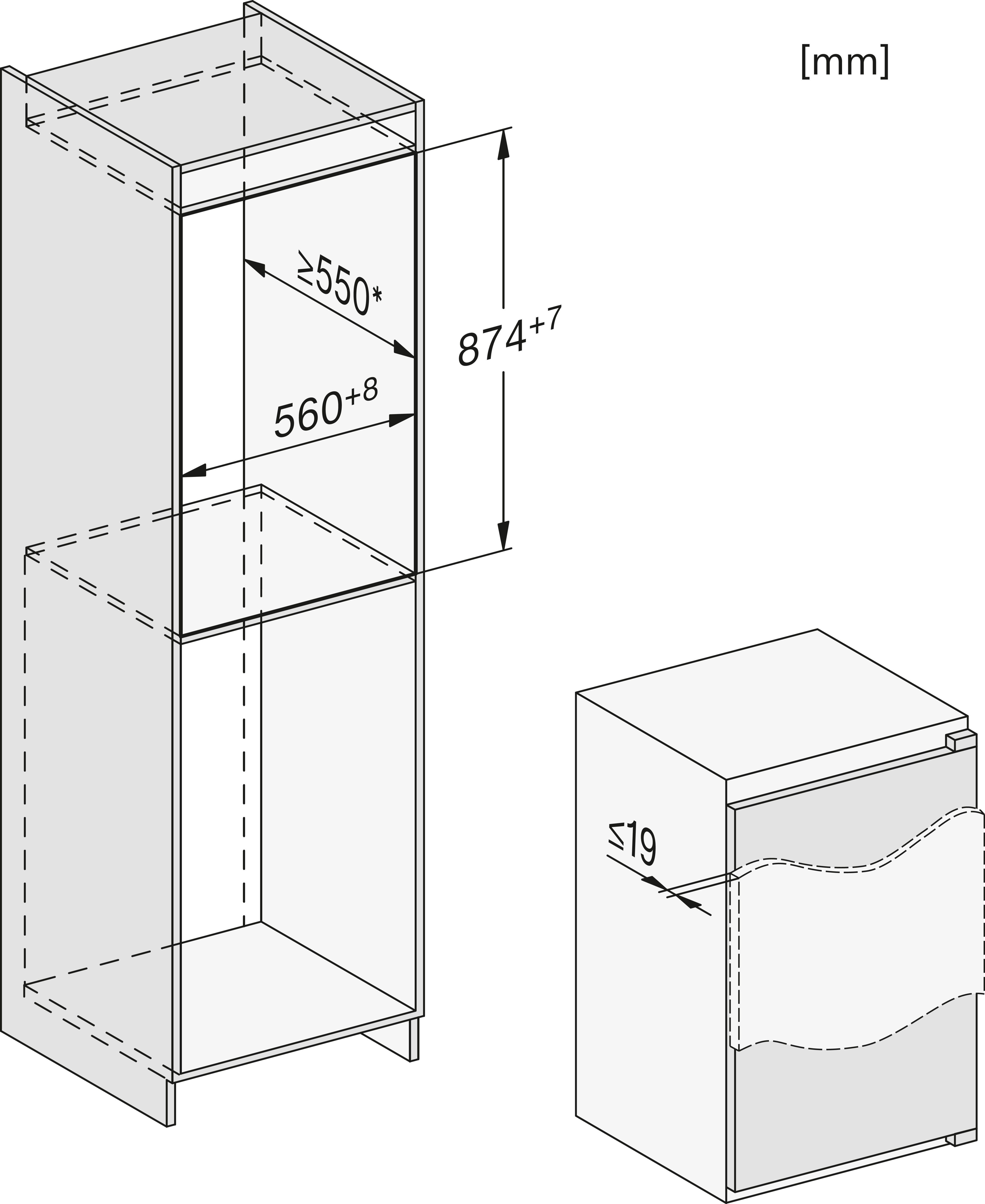 Miele koelkast inbouw K7126E afbeelding 4