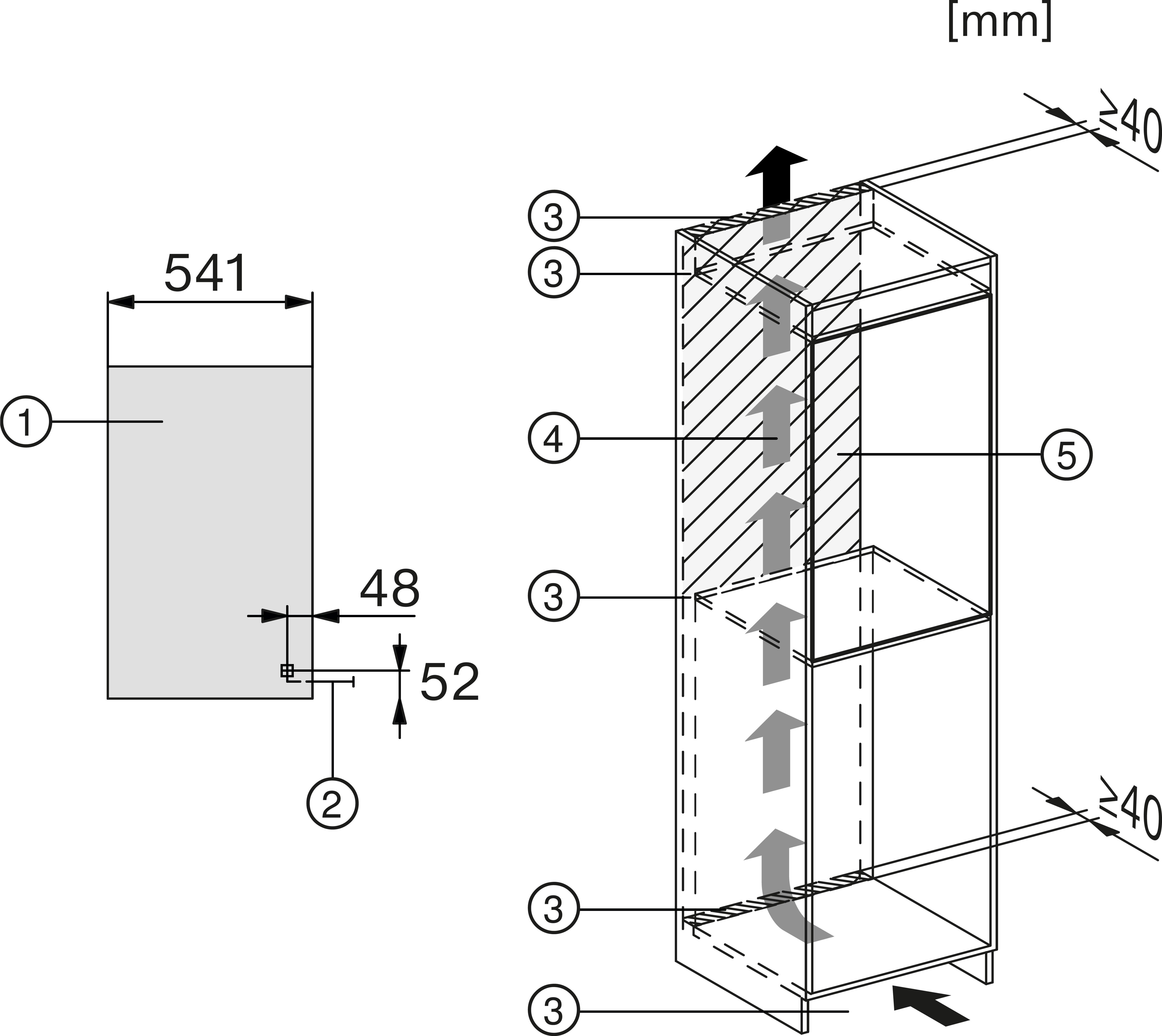 Miele K7126E inbouw koelkast afbeelding 5