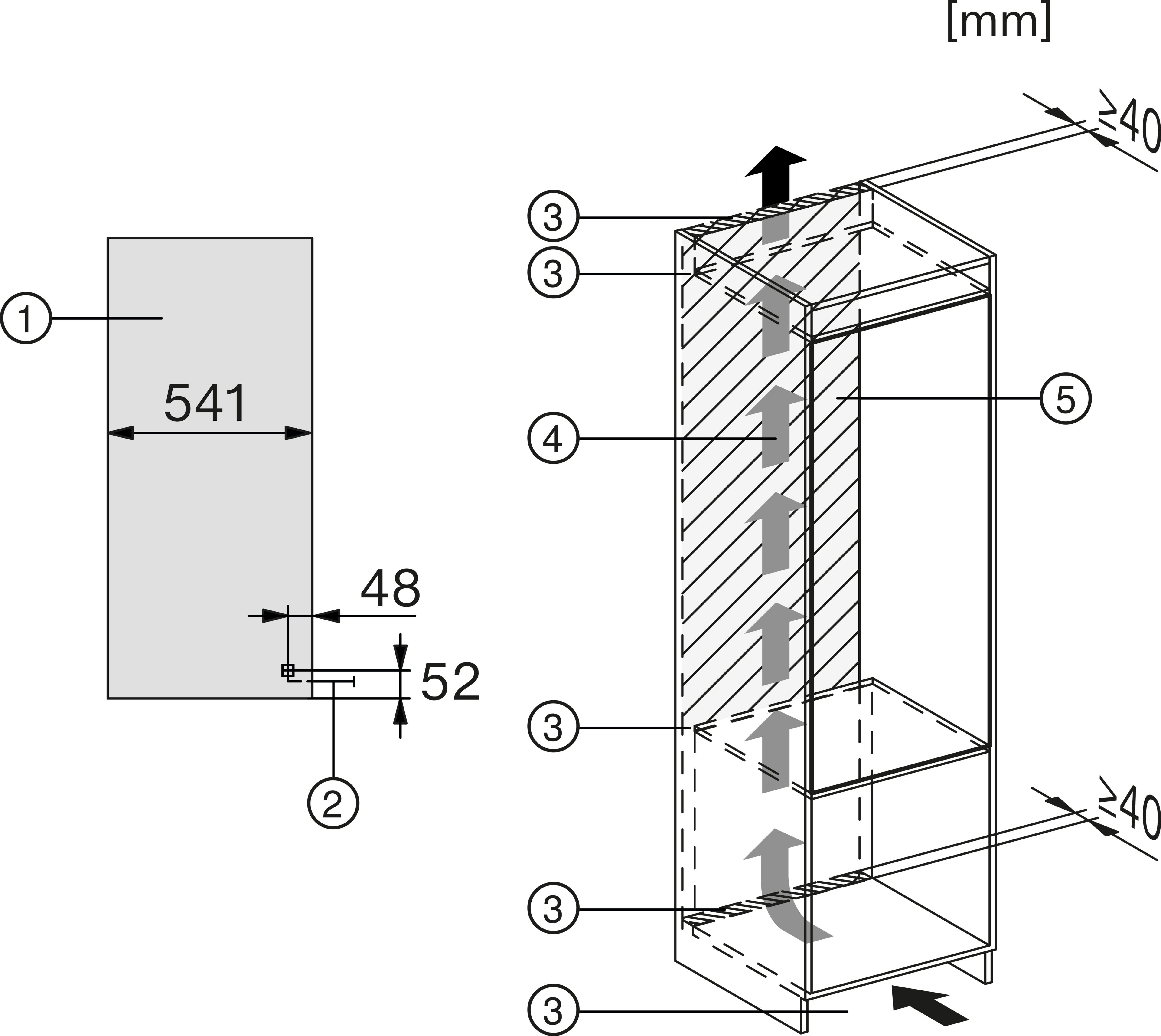 Miele koelkast inbouw K7327D afbeelding 4