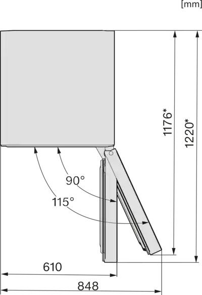 Miele KFN 4898 A-20 DBS