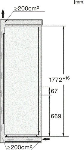 Miele koelkast inbouw KFN7733F afbeelding 4