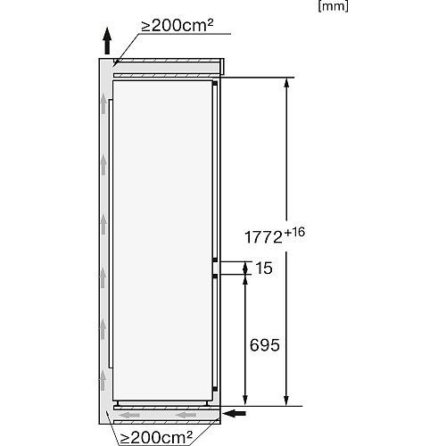 Miele koelkast inbouw KFN7764D afbeelding 4