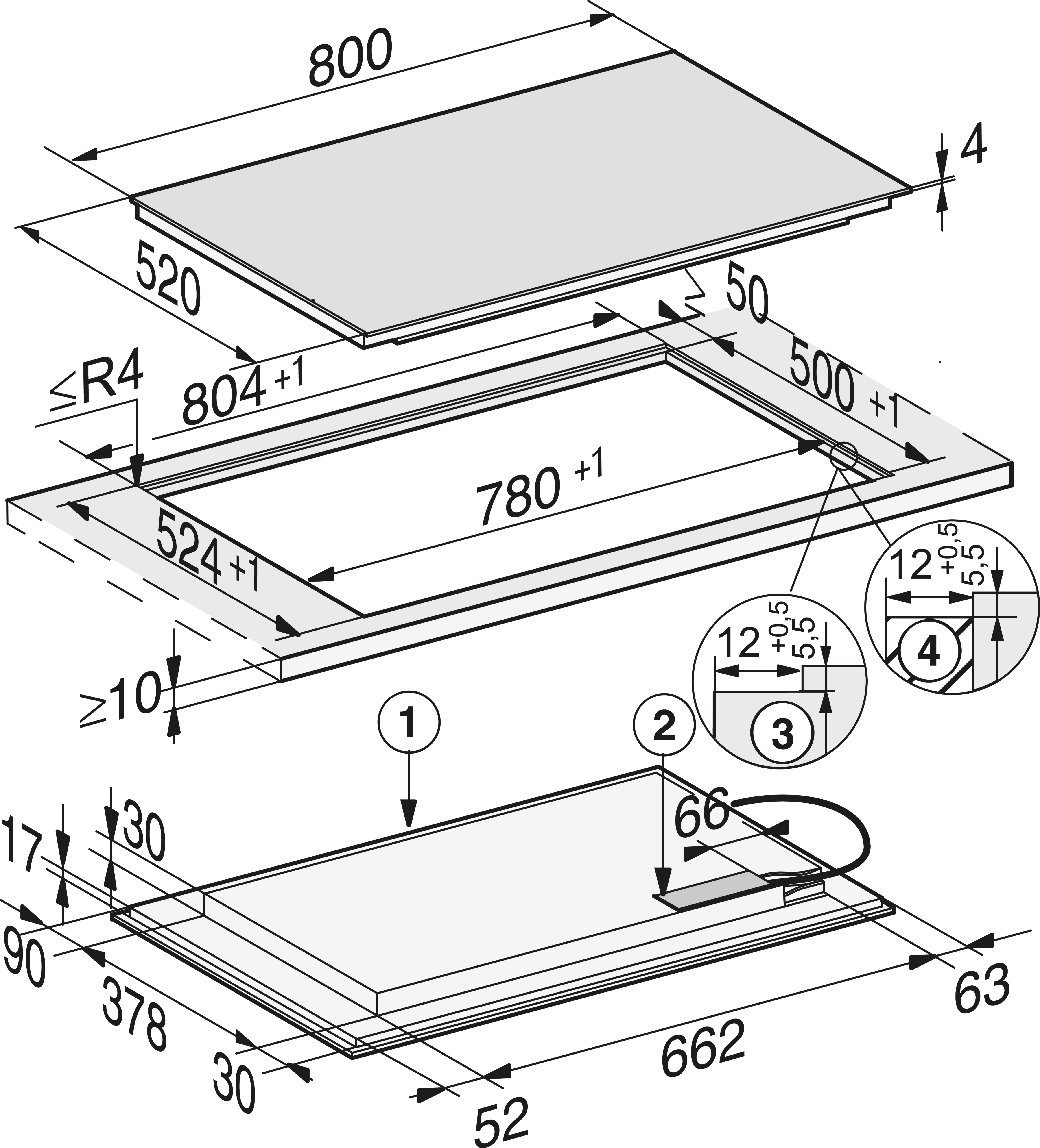 Miele KM 7576 FL 125 EDITION SW