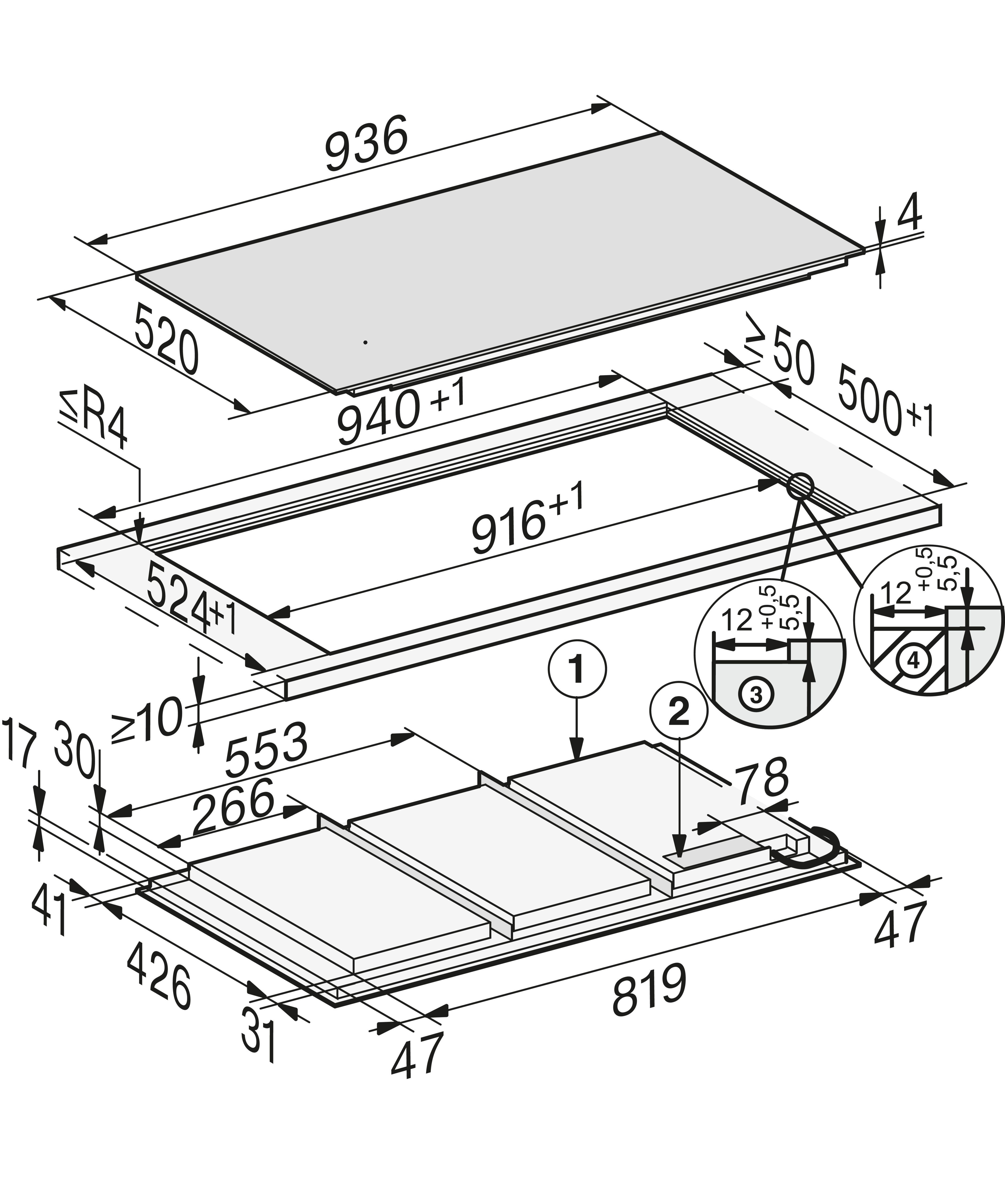Miele KM7897-1FL inbouw kookplaat afbeelding 5