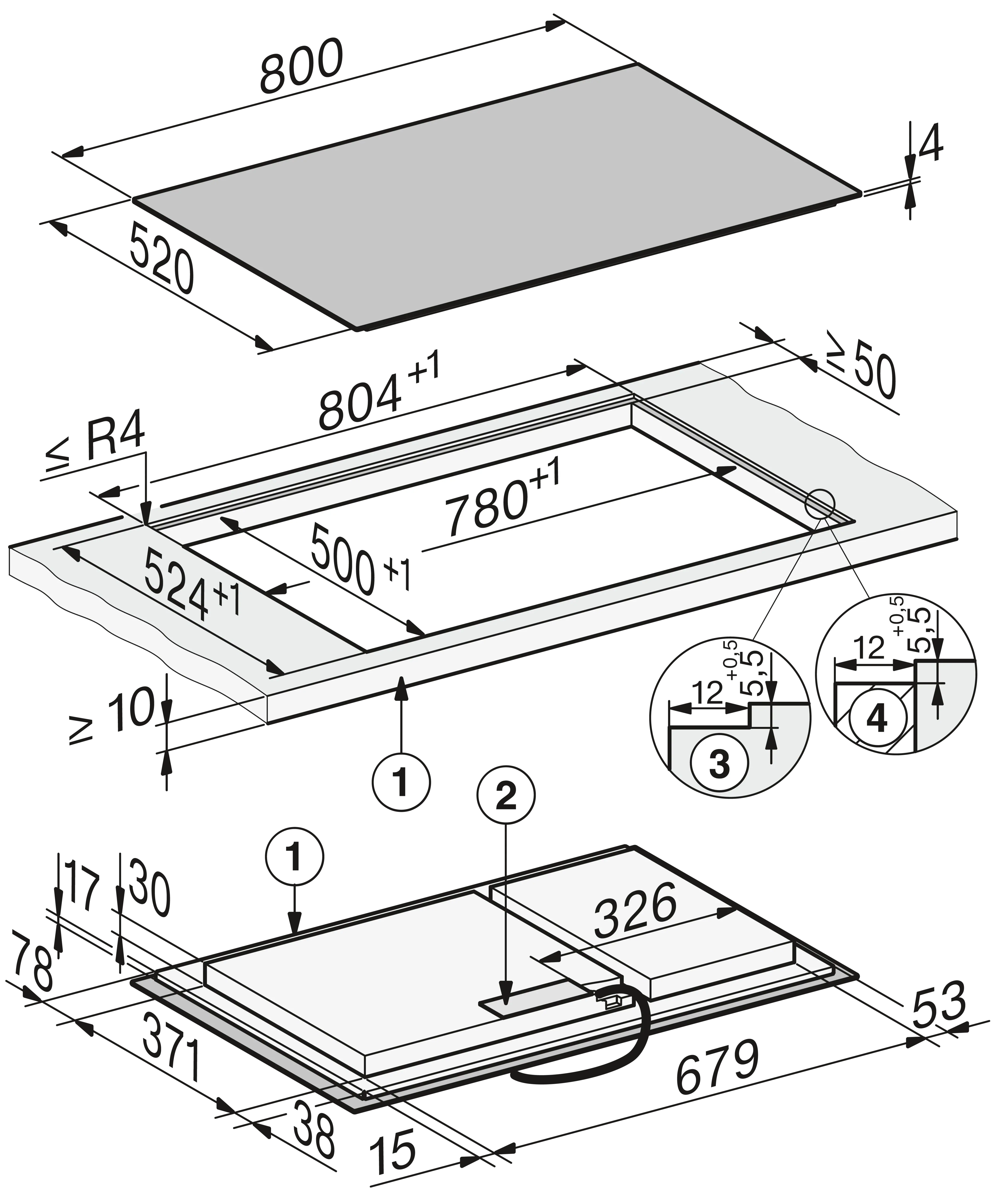 Miele KM8484FLSW inbouw kookplaat afbeelding 5