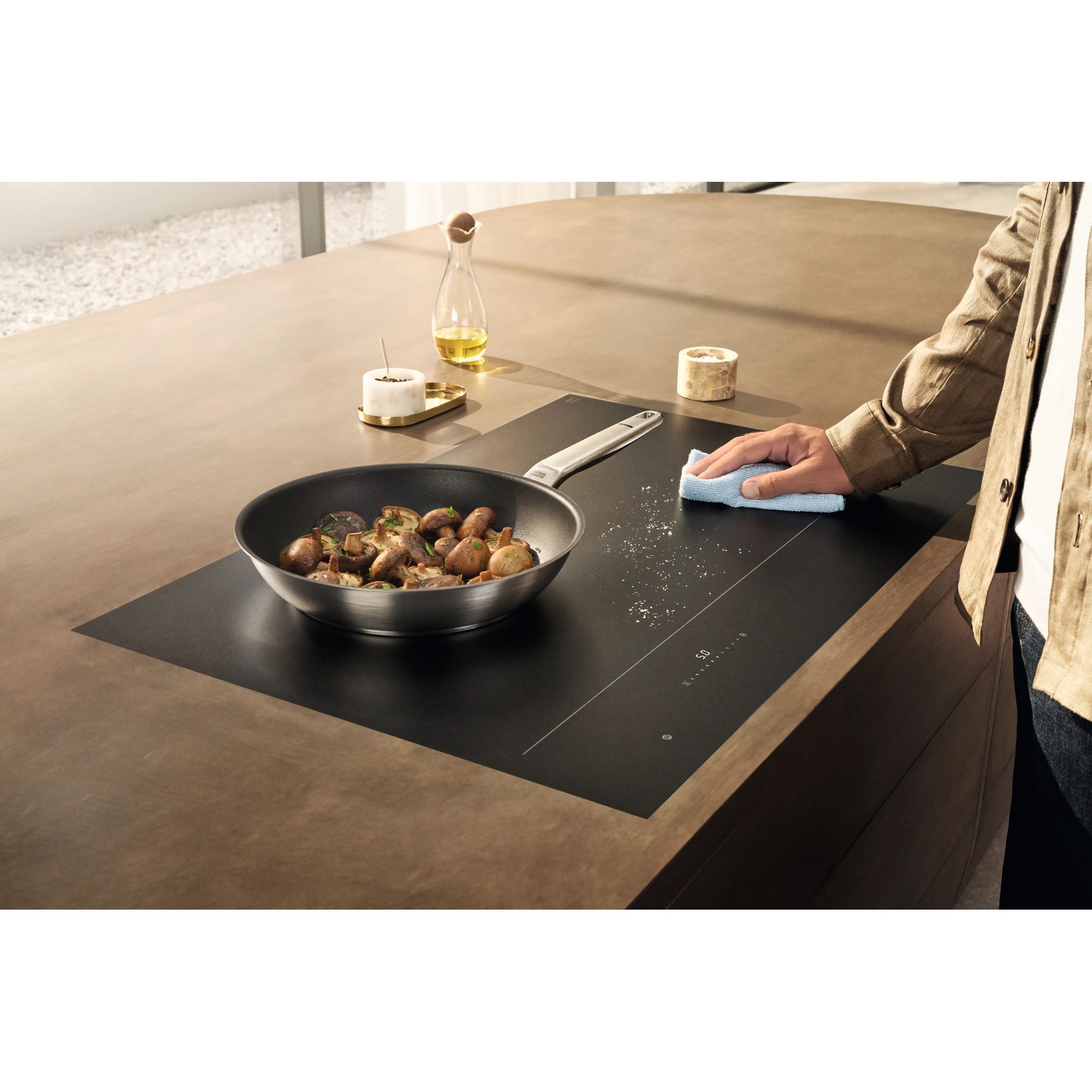 Miele KM8565FLMASW inbouw kookplaat afbeelding 5