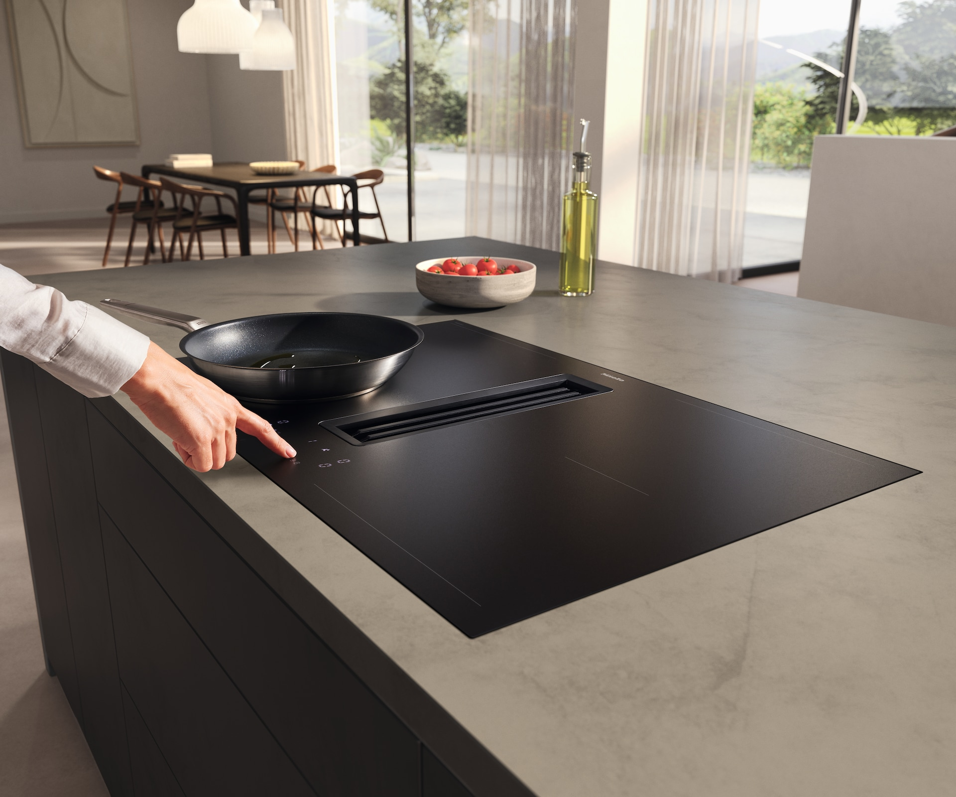 Miele kookplaat inbouw KMDA 7876 FL-A 125 GALA EDITION afbeelding 4