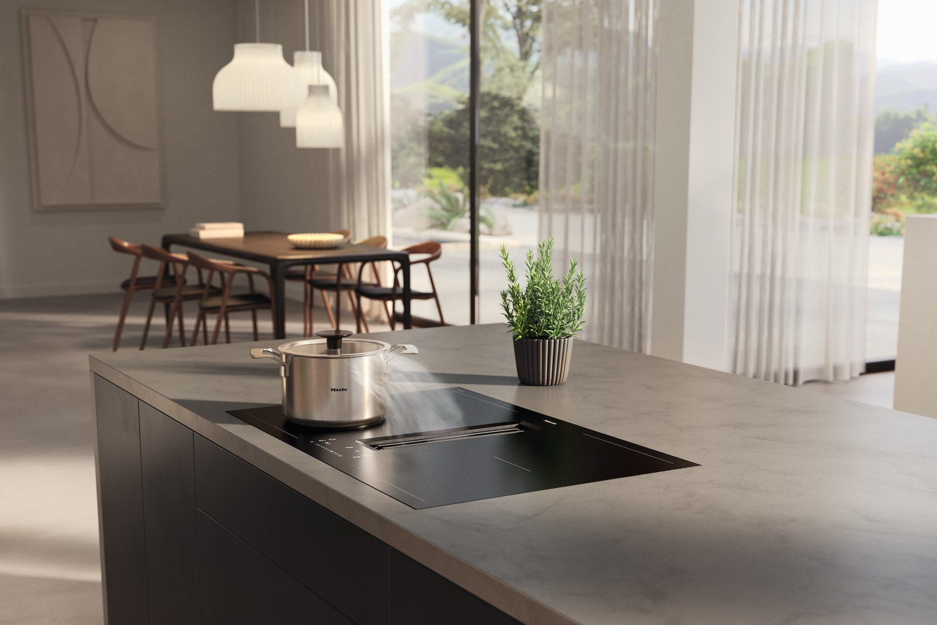 Miele KMDA 7876 FL-U 125 GALA EDITION inbouw kookplaat afbeelding 5