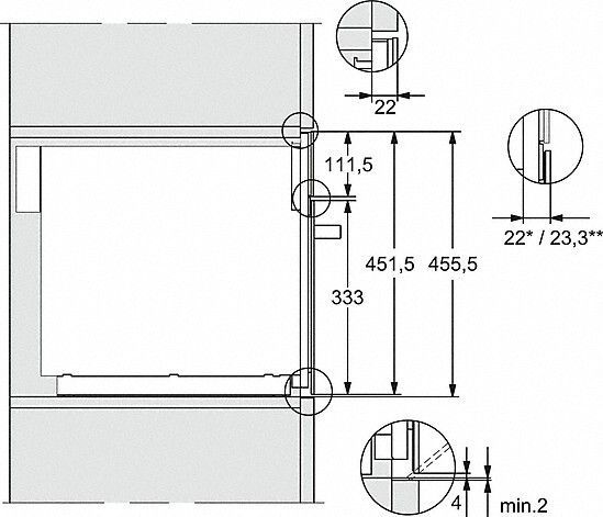 Miele M7140TCED/CLST inbouw magnetron afbeelding 6