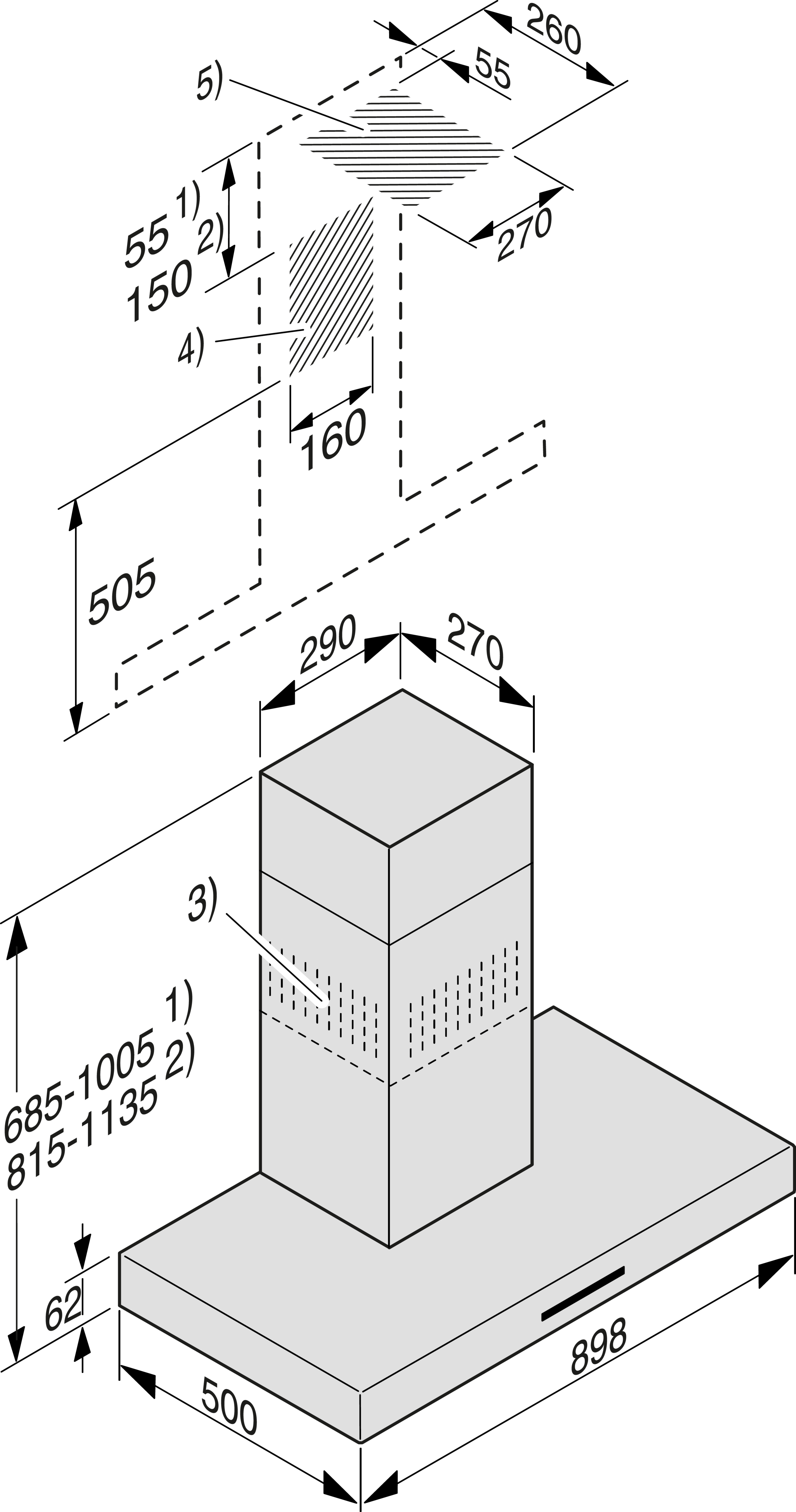 Miele afzuigkap PUR98WED afbeelding 3
